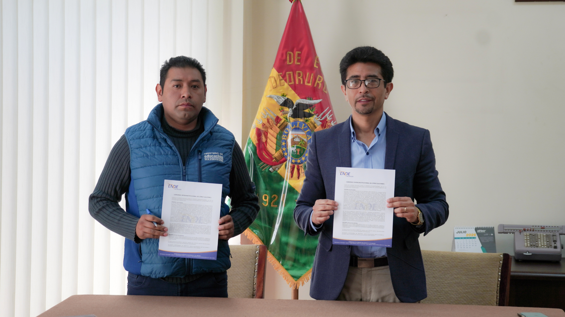 ENDE DEORURO impulsa la formación técnica de futuros profesionales